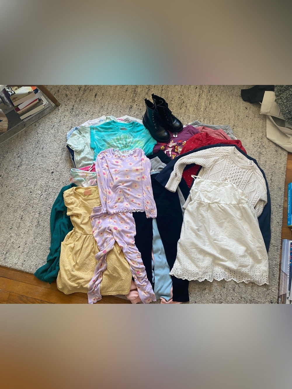 Size 6/7 Clothing- jackets, pants, shirts, shoe bundle 39 piece bundle - Picture 5 of 13